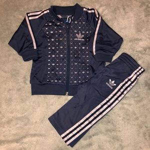 Baby Adidas matching set - size 9M - NWT